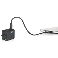 GoPro Photo & Video-- Dual Battery Charger + Battery - HERO4 Black / HERO4 Silver - Accessories - Avvenice