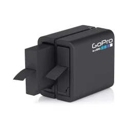 GoPro Photo & Video-- Dual Battery Charger + Battery - HERO4 Black / HERO4 Silver - Accessories - Avvenice