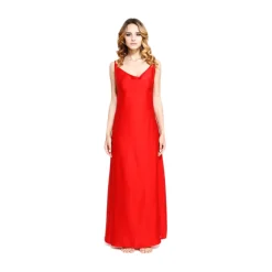 Grace - Grazia Di Miceli Dresses-- "Española Way" Red Women's Dress - Luxury Collection - Made in Italy - High Quality - Avvenice