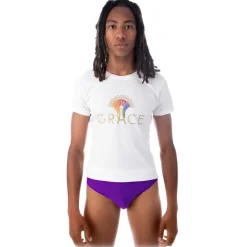 Grace - Grazia Di Miceli T-shirt-- White Gaga T-Shirt - Luxury Collection - Made in Italy - High Quality - Avvenice
