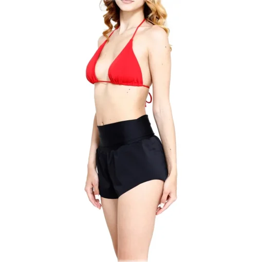 Grace - Grazia Di Miceli Trousers-- "Lincoln Road" Black Women's Shorts - Luxury Collection - Made in Italy - High Quality - Avvenice