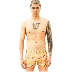 Grace - Grazia Di Miceli Swimwear-- "Kanazawa" Men's Boxer with Sensoji Print - Luxury Collection - Made in Italy - High Quality - Avvenice