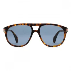 Gucci Eyewear Sunglasses & Eyewear-Gucci - Aviator Sunglassed with Web Enamel - Dark Turtle - - Avvenice