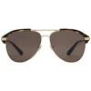 Gucci Eyewear Sunglasses & Eyewear-Gucci - Optimally Fit Metal Aviator Sunglasses - Dark Turtle Gold and Acetate - - Avvenice
