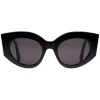 Gucci Eyewear Sunglasses & Eyewear-Gucci - Oversize Cat Eye Acetate Sunglasses - Black Acetate - - Avvenice
