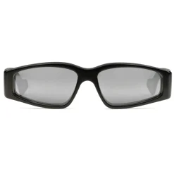 Gucci Eyewear Sunglasses & Eyewear-Gucci - Rectangular Acetate Sunglasses - Black - - Avvenice