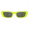 Gucci Eyewear Sunglasses & Eyewear-Gucci - Rectangular Sunglasses - Yellow Fluo - - Avvenice