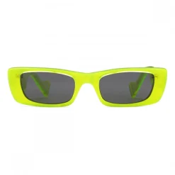 Gucci Eyewear Sunglasses & Eyewear-Gucci - Rectangular Sunglasses - Yellow Fluo - - Avvenice