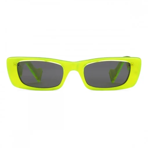 Gucci Eyewear Sunglasses & Eyewear-Gucci - Rectangular Sunglasses - Yellow Fluo - - Avvenice