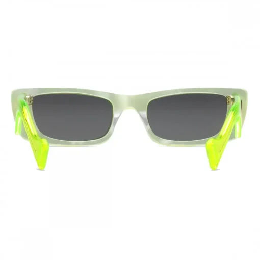 Gucci Eyewear Sunglasses & Eyewear-Gucci - Rectangular Sunglasses - Yellow Fluo - - Avvenice
