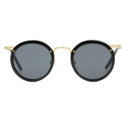 Gucci Eyewear Sunglasses & Eyewear-Gucci - Round Acetate and Metal Sunglasses - Black - - Avvenice