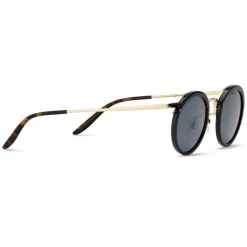 Gucci Eyewear Sunglasses & Eyewear-Gucci - Round Acetate and Metal Sunglasses - Black - - Avvenice