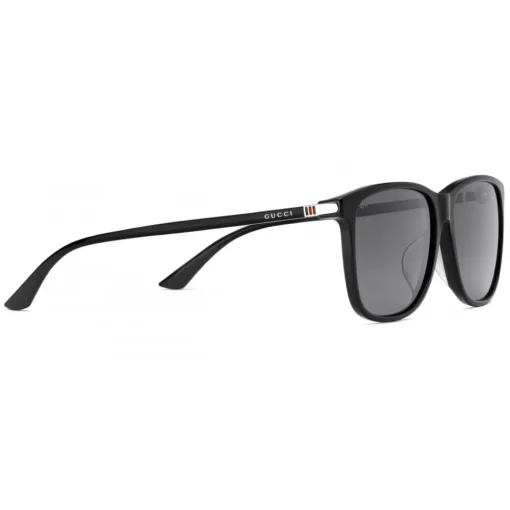 Gucci Eyewear Sunglasses & Eyewear-Gucci - Specialized Fit Rectangular-Frame Acetate - Black - - Avvenice