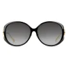 Gucci Eyewear Sunglasses & Eyewear-Gucci - Specialized Fit Round-Frame Injected Sunglasses - Black - - Avvenice