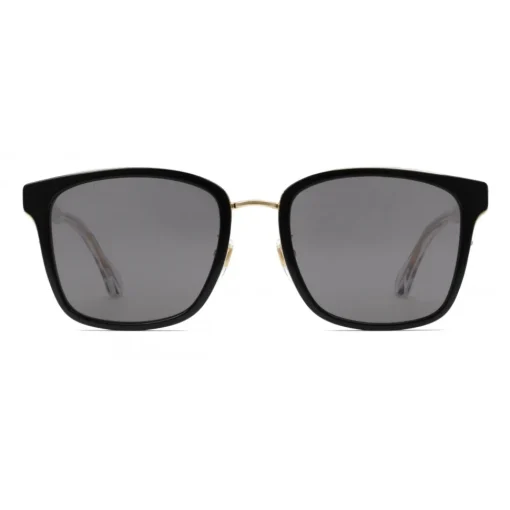 Gucci Eyewear Sunglasses & Eyewear-Gucci - Specialized Fit Square Acetate Sunglasses - Black - - Avvenice