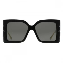 Gucci Eyewear Sunglasses & Eyewear-Gucci - Square Acetate Sunglasses - Black - - Avvenice