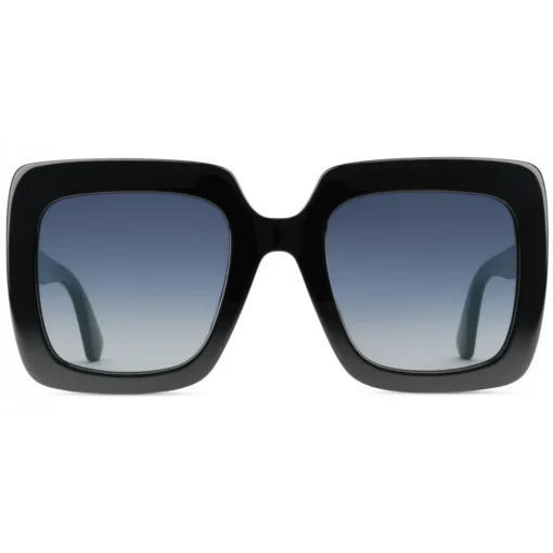 Gucci Eyewear Sunglasses & Eyewear-Gucci - Square Acetate Sunglasses - Black Acetate - - Avvenice