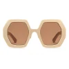 Gucci Eyewear Sunglasses & Eyewear-Gucci - Square Acetate Sunglasses - Ivory Brown - - Avvenice