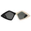 Gucci Eyewear Sunglasses & Eyewear-Gucci - Sunglasses with Diamond Frame - Bicolor - - Avvenice