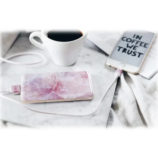 iDeal of Sweden Accessories-- Fashion Power Bank - Pilion Pink Marble - iPhone Samsung Sony - New Fashion Collection - Avvenice