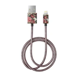 iDeal of Sweden Accessories-- Fashion Cable - Antique Roses - iPhone - Apple - Lightning MFI Certified by Apple - New Fashion Collection - Avvenice