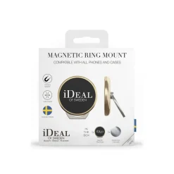 iDeal of Sweden Accessories-- Magnetic Ring Mount Universal - Gold - iPhone - Samsung - Phone Holders & Magnetic Mounts - Avvenice