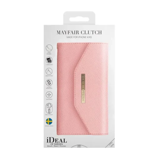 iDeal of Sweden Case-- Mayfair Clutch Cover - Pink - Samsung S9 - iPhone Case - New Fashion Collection - Avvenice
