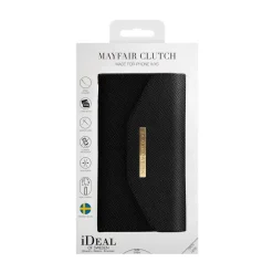 iDeal of Sweden Case-- Mayfair Clutch Cover - Black - iPhone XR - iPhone Case - New Fashion Collection - Avvenice