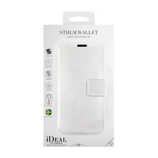 iDeal of Sweden Case-- STHLM Wallet Cover - White - iPhone 8 / 7 / 6 / 6s - iPhone Case - New Fashion Collection - Avvenice