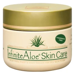 InfiniteAloe Natural Cosmetics-- Skin Care - Fragrance Free Formula - Luxury Organic Cream - Aloe Vera - Anti-Aging - Cruelity Free - 237 ml - Avvenice