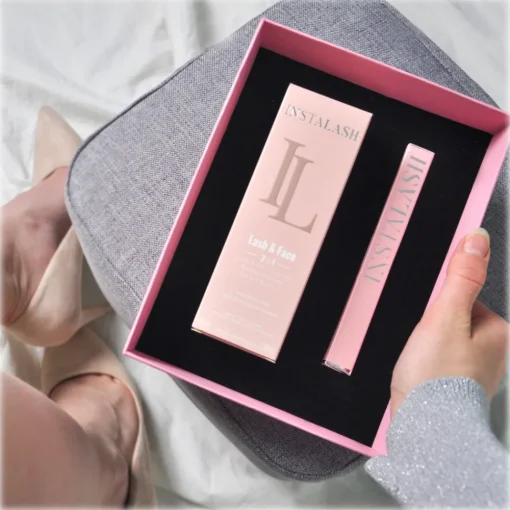 Instalash Make Up-- Lash Growth Pack 3: Mascara with Eyelash Serum, Eyelash Serum and Lash & Face Foam - Eyes - Professional Make Up - Avvenice