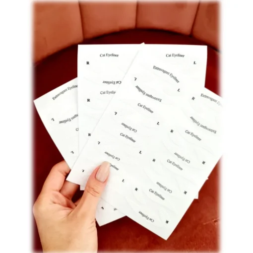 Instalash Make Up-- Self Adhesive Stickers (Templates) for Eyeliner and Eye Shadow - 44 Pcs - Eyes - Professional Make Up - Avvenice