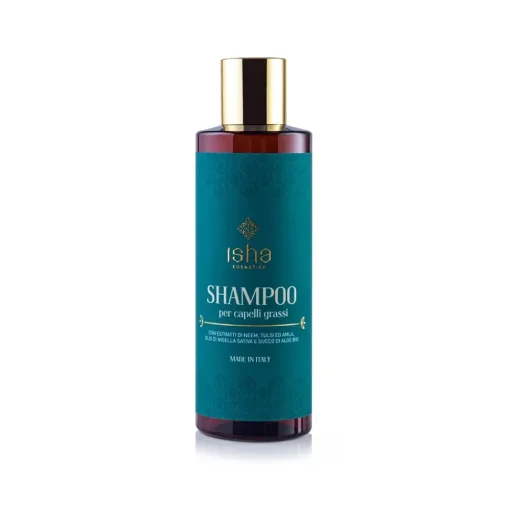 Isha Cosmetics Hair Care-- Shampoo for Oily Hair - Organic - Natural - Vegetable Exclusive Soap - Avvenice