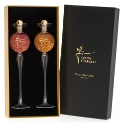 Ivana Ciabatti Spirits-- Gold Sensation Three - Exclusive Gift Box - Liquors Line - Limited Edition - Liqueurs and Spirits - Avvenice