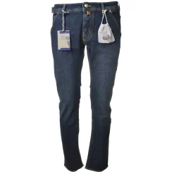 Jacob Coh\u00ebn Trousers-Jacob Cohën - Chinos Jeans Slim Fit - Denim - Trousers - Made in Italy - Luxury Exclusive Collection - Avvenice