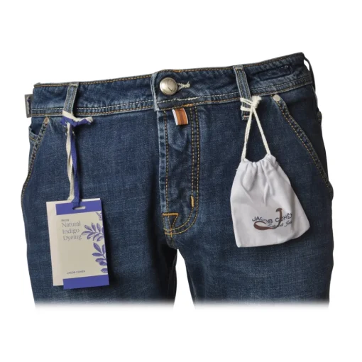 Jacob Coh\u00ebn Trousers-Jacob Cohën - Chinos Jeans Slim Fit - Denim - Trousers - Made in Italy - Luxury Exclusive Collection - Avvenice