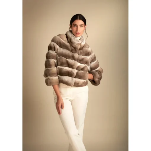 Jade Montenapoleone Jackets-- Annette Jacket - Fur Coat - Luxury Exclusive Collection - Avvenice