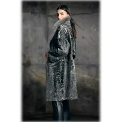 Jade Montenapoleone Jackets-- Astrakhan Darlin Fur - Fur Coat - Luxury Exclusive Collection - Avvenice