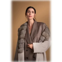 Jade Montenapoleone Jackets-- Celine Coat - Fur Coat - Luxury Exclusive Collection - Avvenice