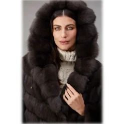 Jade Montenapoleone Jackets-- Megan Sable Fur - Fur Coat - Luxury Exclusive Collection - Avvenice