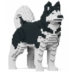 Jekca Games-- Alaskan Malamute 01S-M01 - Lego - Sculpture - Construction - 4D - Brick Animals - Toys - Avvenice