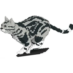 Jekca Games-- American Shorthair Cat 06S-M01 - Lego - Sculpture - Construction - 4D - Brick Animals - Toys - Avvenice
