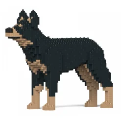 Jekca Games-- Australian Kelpie 01S - Lego - Sculpture - Construction - 4D - Brick Animals - Toys - Avvenice