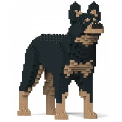 Jekca Games-- Australian Kelpie 01-M01 - Big - Lego - Sculpture - Construction - 4D - Brick Animals - Toys - Avvenice