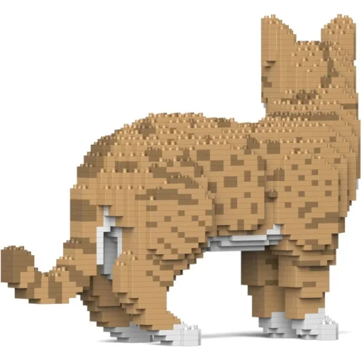 Jekca Games-- Australian Mist 01S-M01 - Lego - Sculpture - Construction - 4D - Brick Animals - Toys - Avvenice