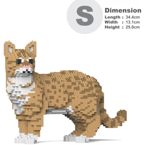 Jekca Games-- Australian Mist 01S-M01 - Lego - Sculpture - Construction - 4D - Brick Animals - Toys - Avvenice
