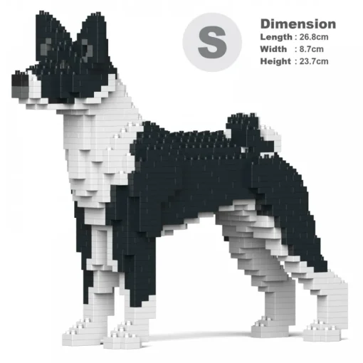 Jekca Games-- Basenji 01S-M02 - Lego - Sculpture - Construction - 4D - Brick Animals - Toys - Avvenice