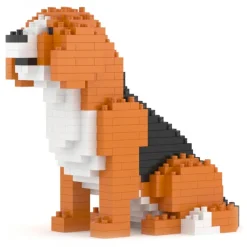 Jekca Games-- Beagle Mini 01 - Lego - Sculpture - Construction - 4D - Brick Animals - Toys - Avvenice