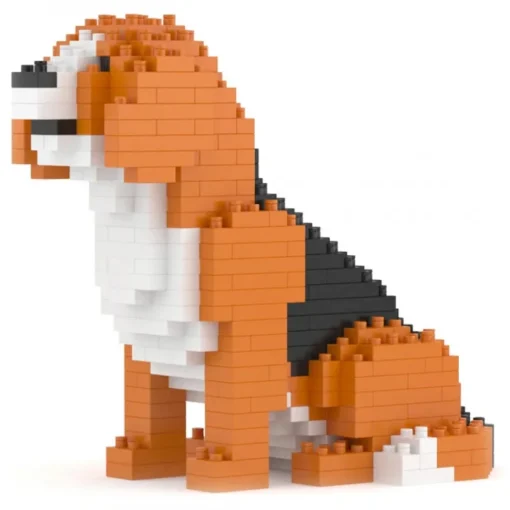 Jekca Games-- Beagle Mini 01 - Lego - Sculpture - Construction - 4D - Brick Animals - Toys - Avvenice