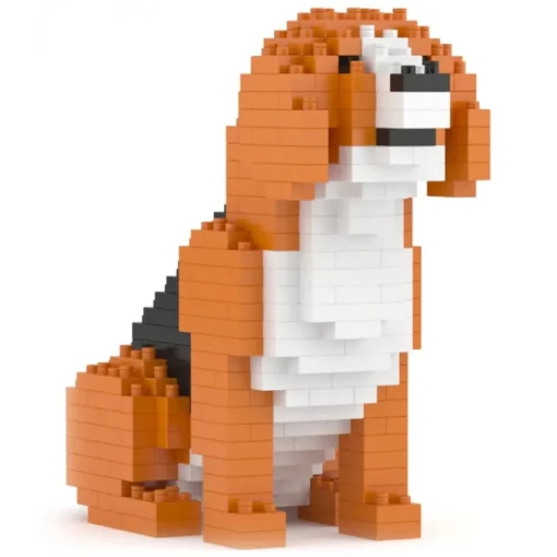 Jekca Games-- Beagle Mini 01 - Lego - Sculpture - Construction - 4D - Brick Animals - Toys - Avvenice